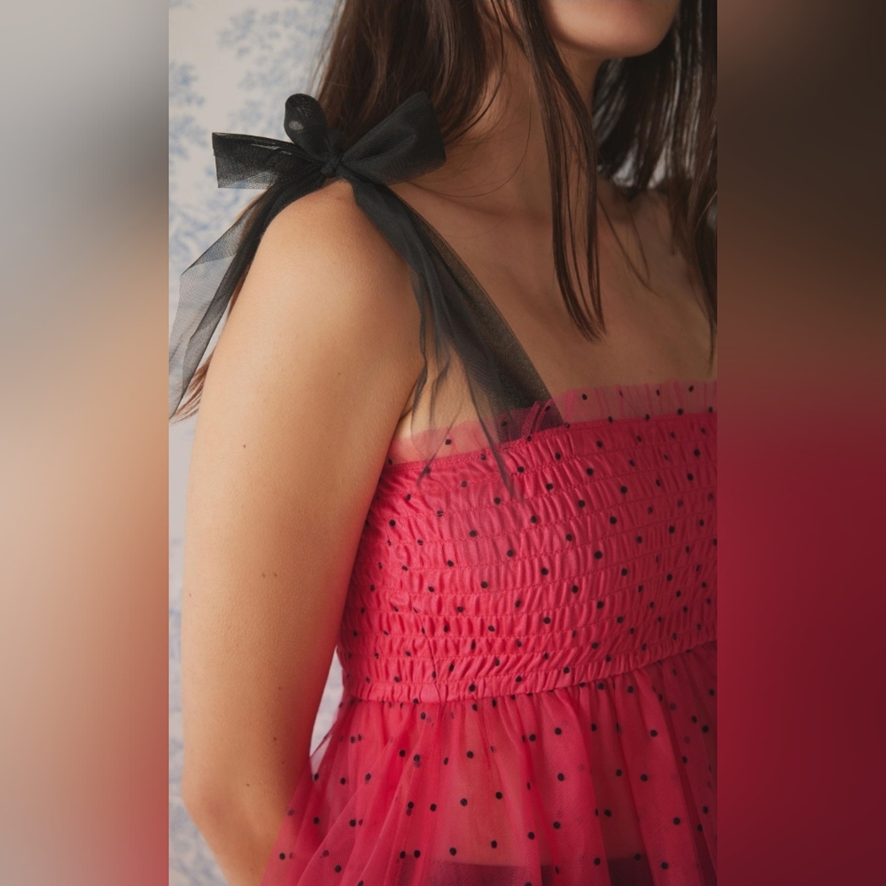 Kimchi Blue UO Tiffany Tulle Babydoll Cami - Picture 3 of 11